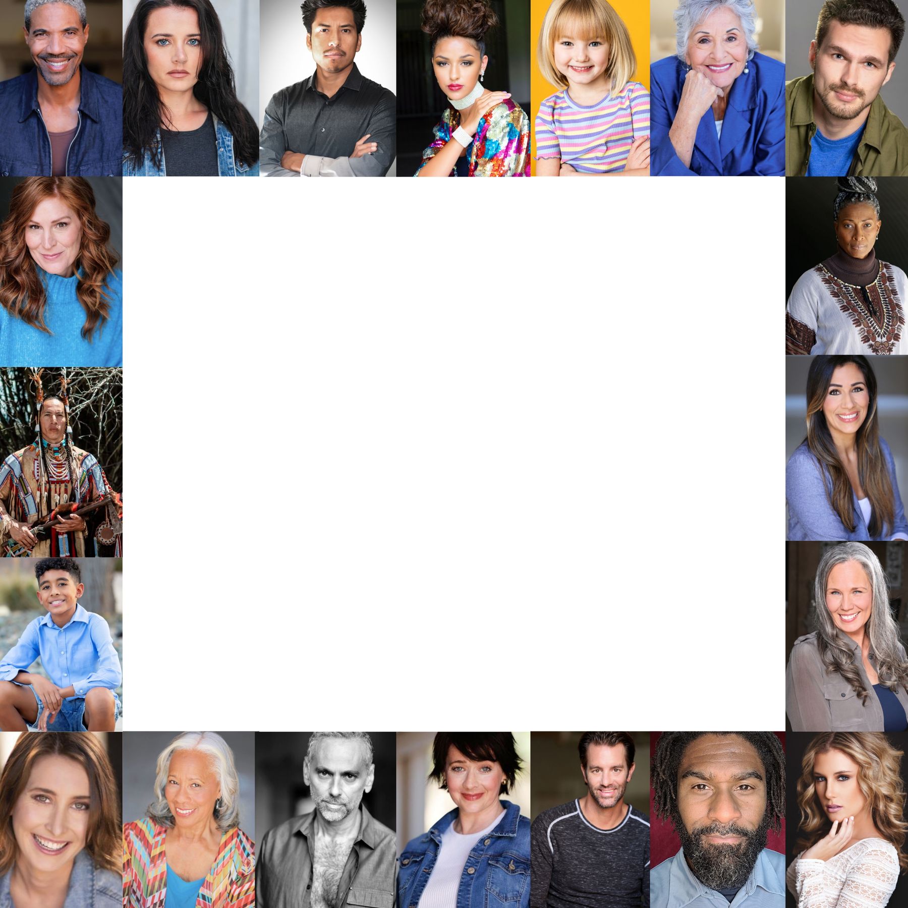 Deborah Maddox Agency talent frame